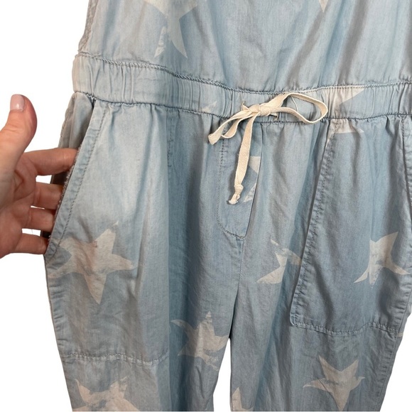 Blue Buttercup Denim Star Decorated Overalls Small - Picture 2 of 11